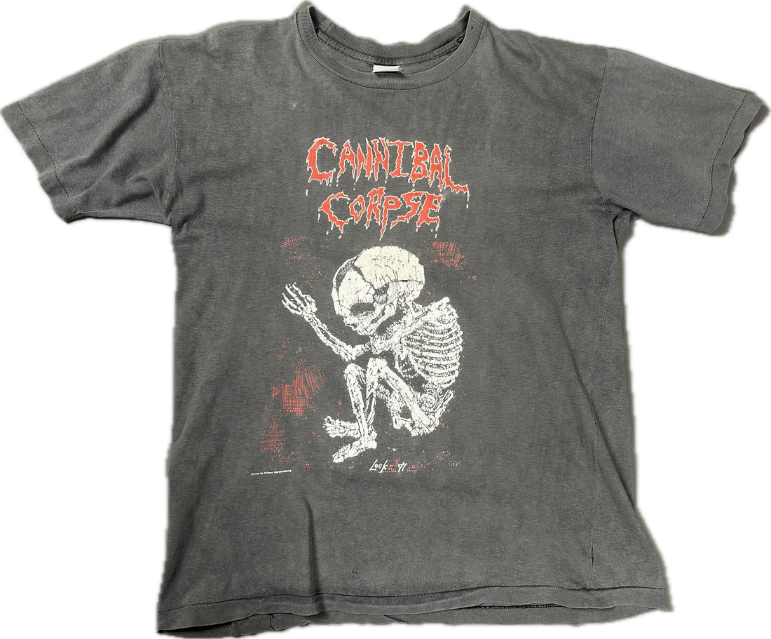 Vintage 1991 Cannibal Corpse Festival T-Shirt