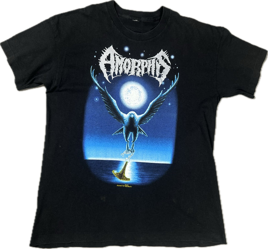 Vintage 1994 Amorphis Black Winter Day T-Shirt