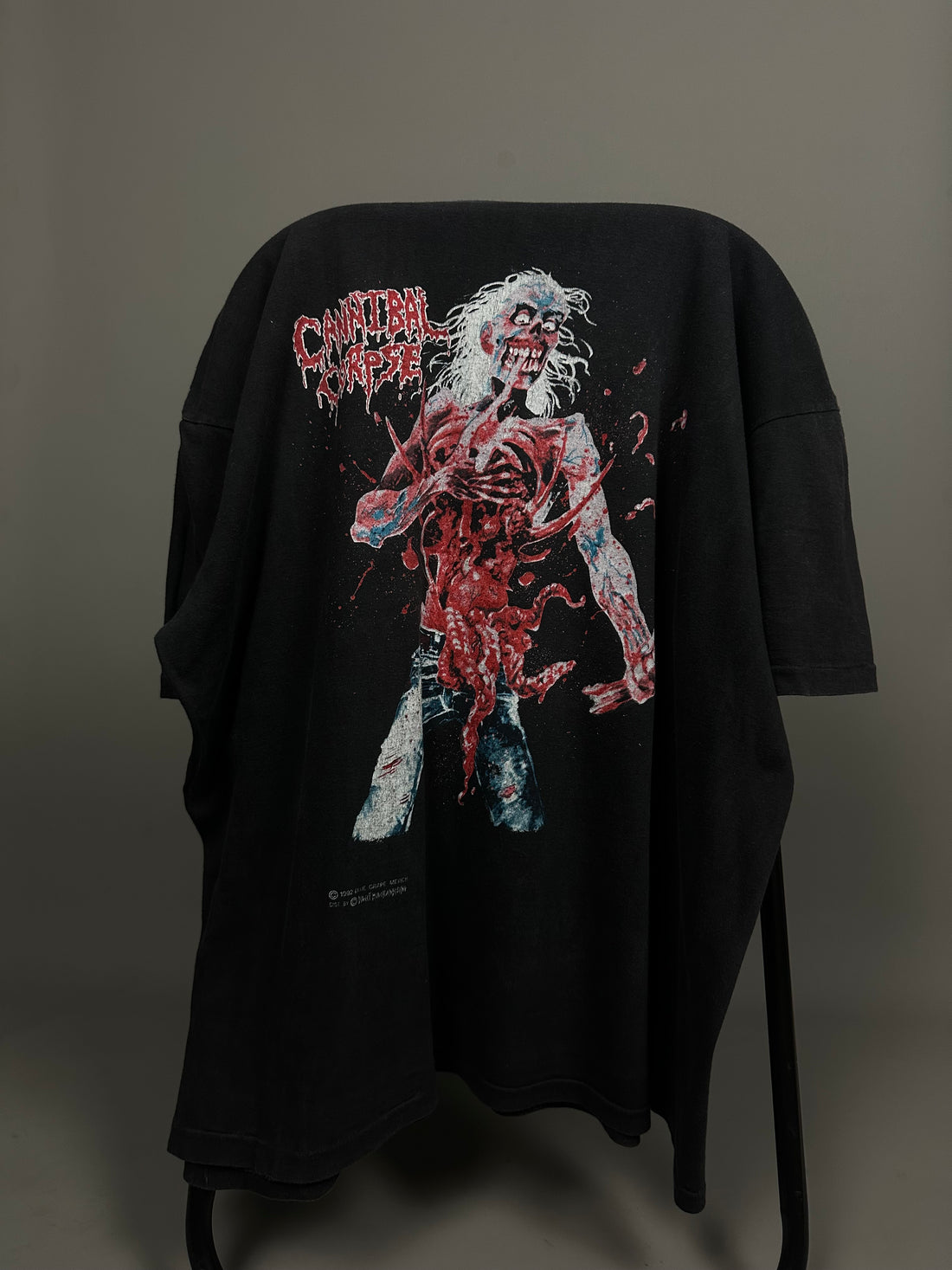 Vintage 1992 Cannibal Corpse Eaten Back To Life T-Shirt