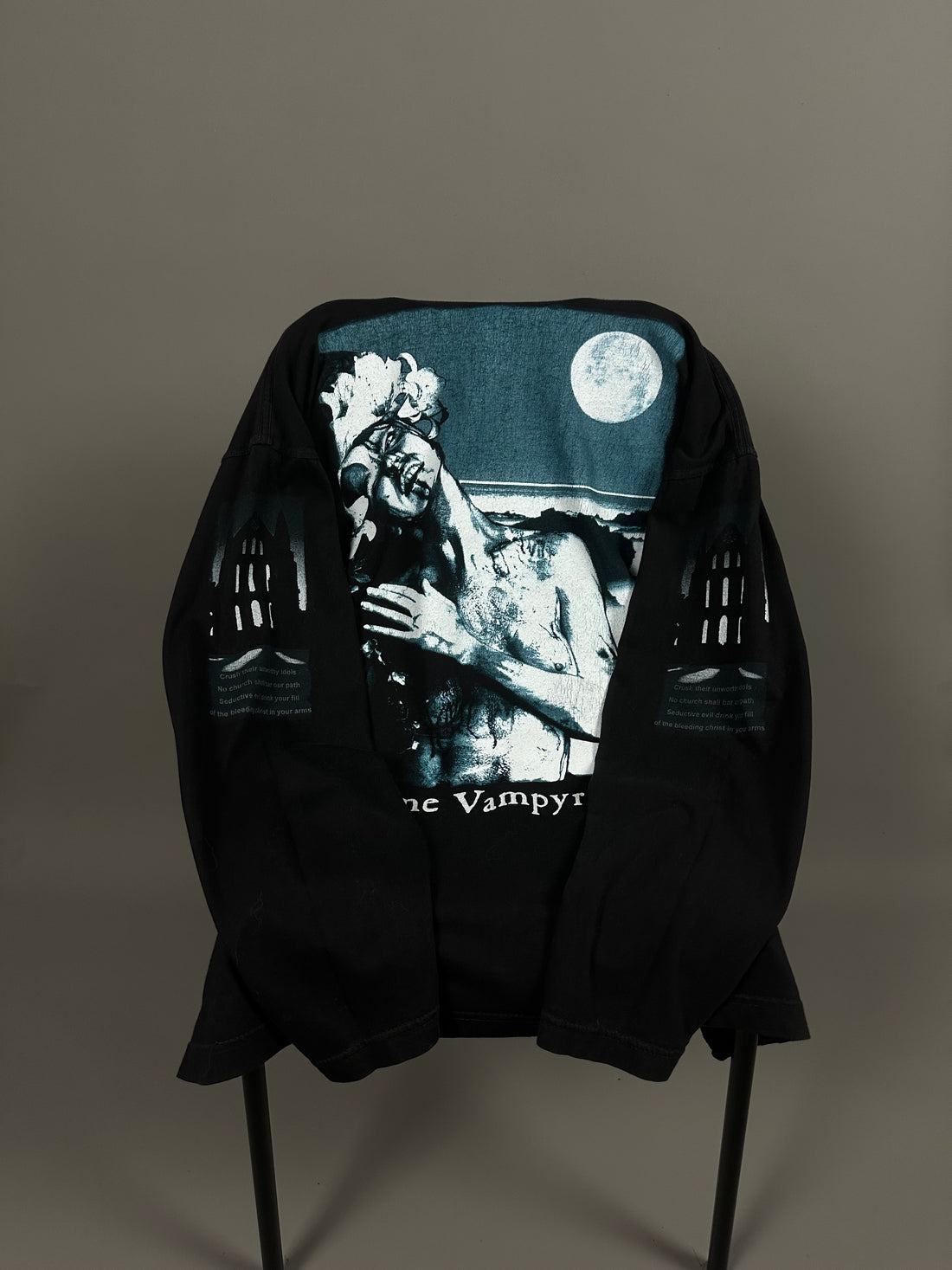 Vintage 1996 Cradle Of Filth Vampyric Evil Longsleeve