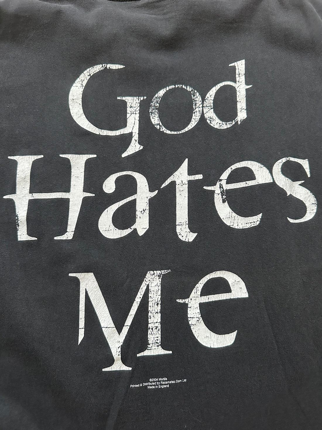 Vintage 2004 Mortiis God Hates Me T-Shirt