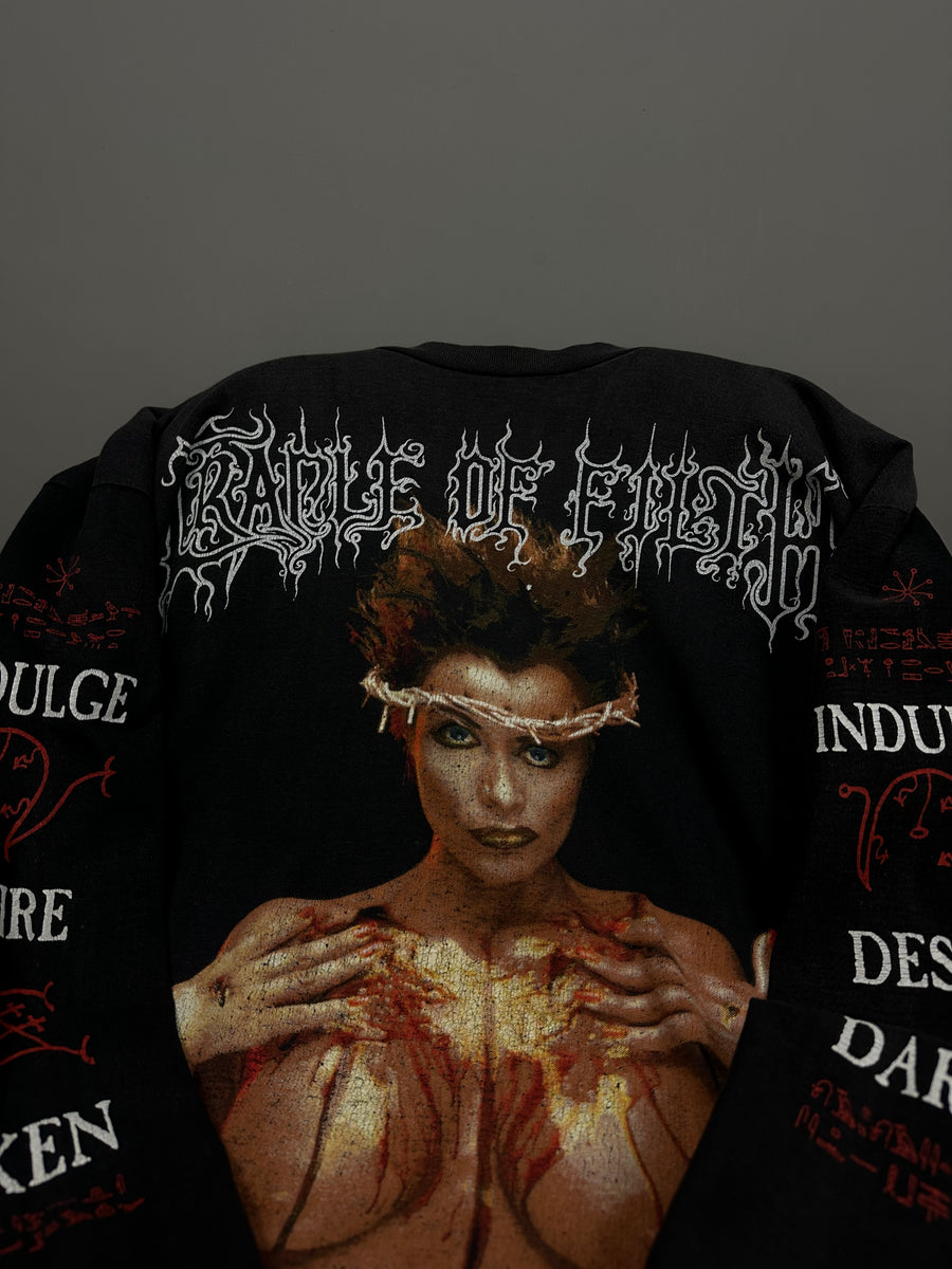 Vintage 1996 Cradle of Filth Praise The Whore Longsleeve