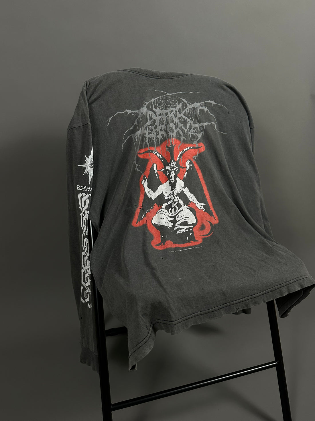 Vintage 1992 Darkthrone Wolfs Among Sheep Longsleeve