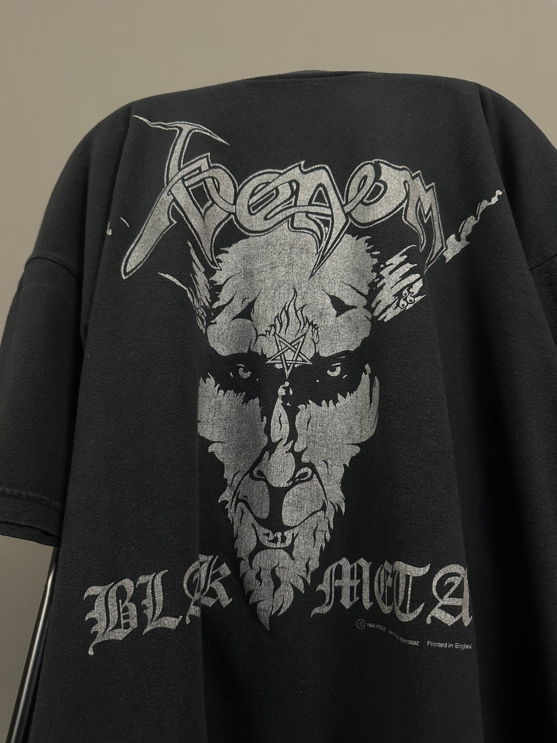 Vintage 1996 Venom Black Metal T-Shirt
