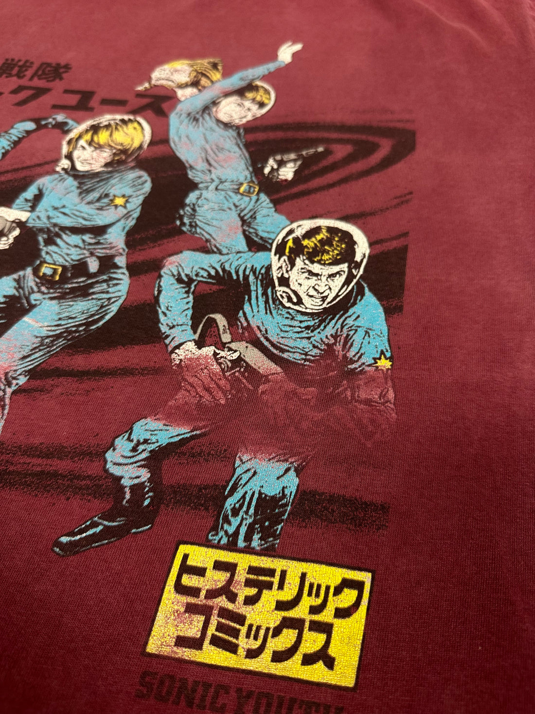 Sonic Youth 1990 Vintage Japanese Tour T-Shirt