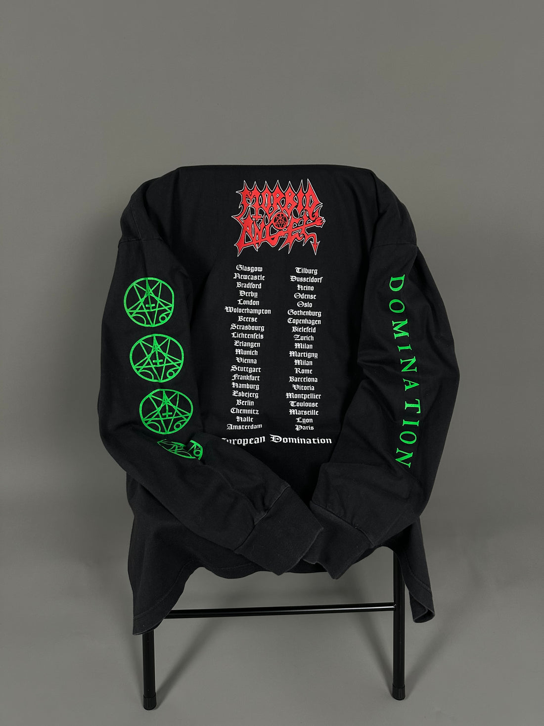 Vintage 1995 Morbid Angel Domination Longsleeve