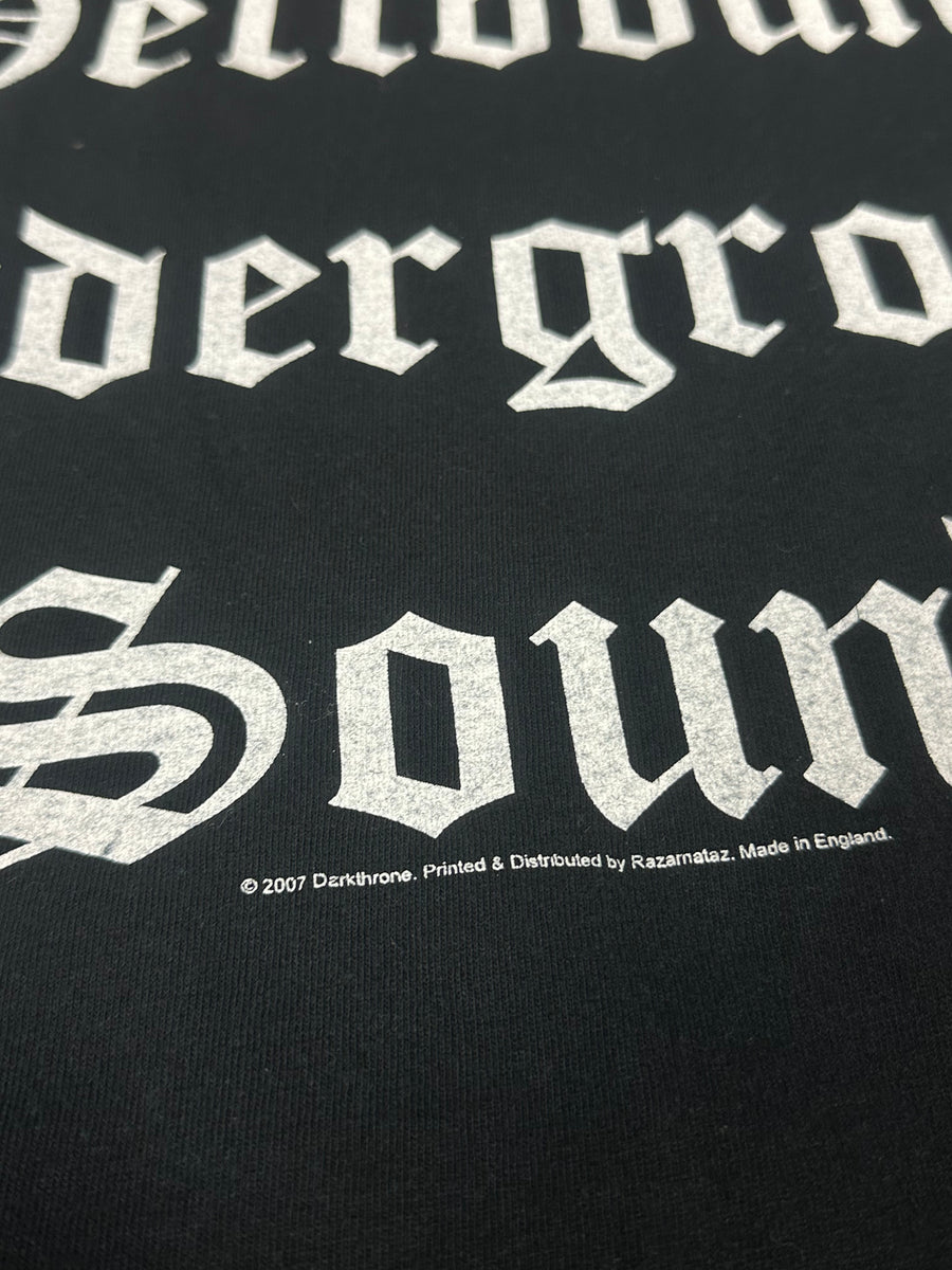 Darkthrone 2007 Hellbound Underground Sound T-Shirt