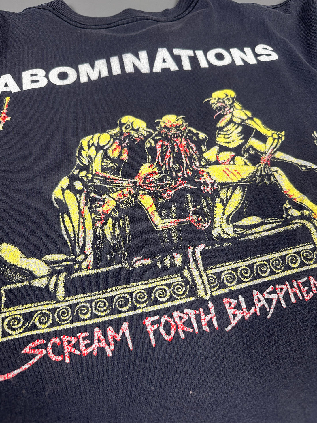 Vintage 1991 Morbid Angel Abominations T-Shirt