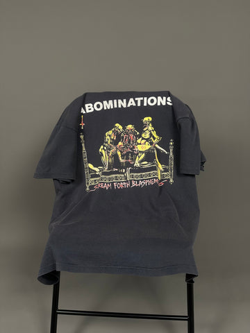 Vintage 1991 Morbid Angel Abominations T-Shirt