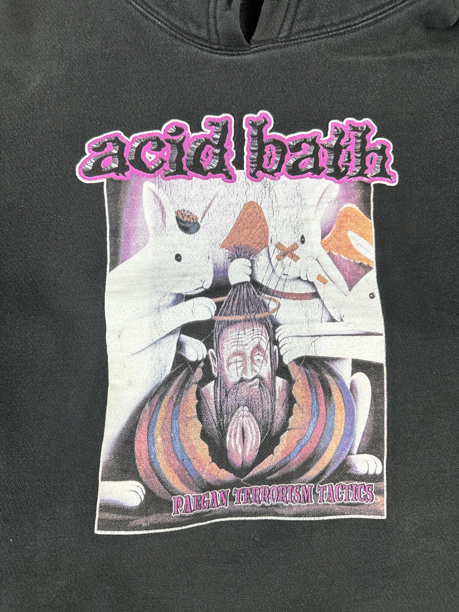 Vintage 1996 Acid Bath Paegan Terrorism Tactics Sweatshirt