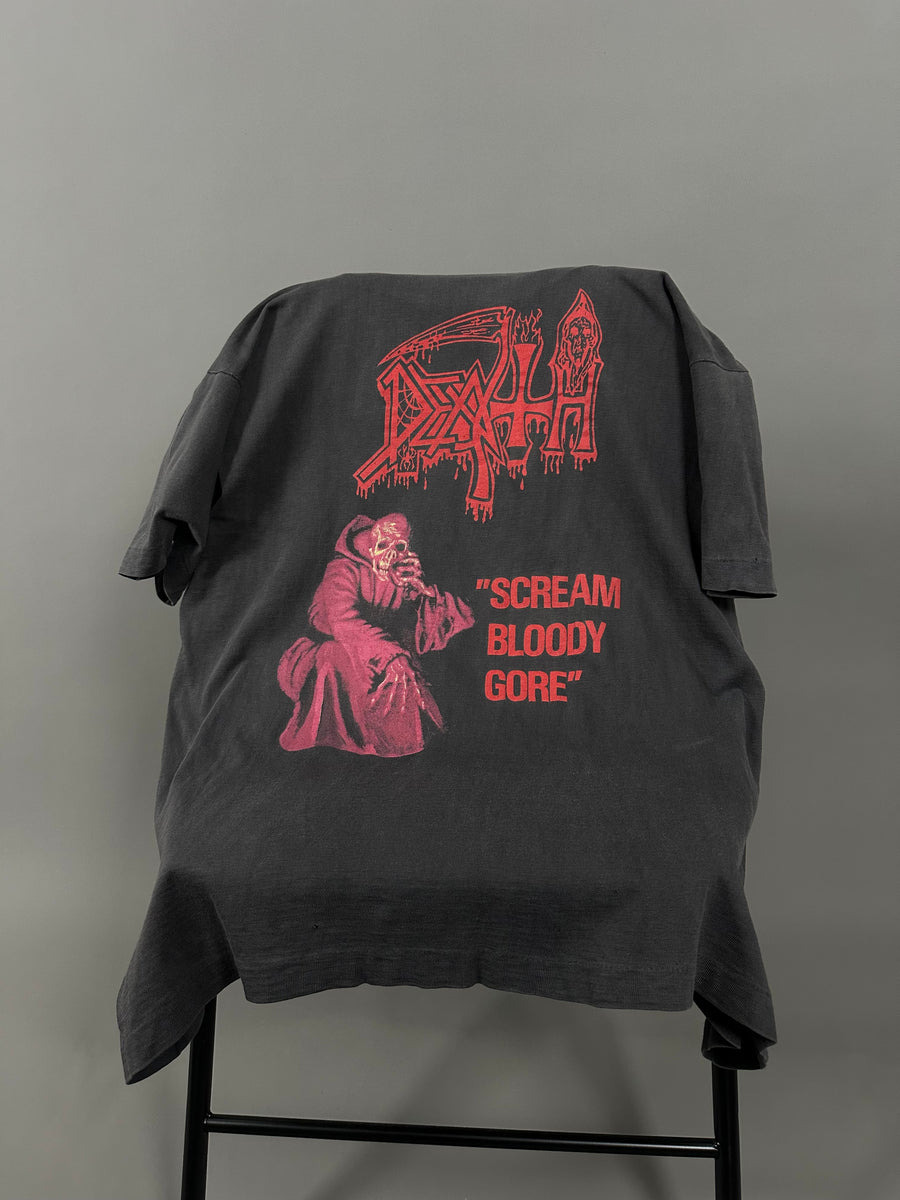 Vintage 1992 Death Scream Bloody Gore T-Shirt