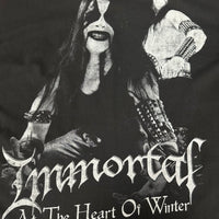 Vintage 1999 Immortal Heart Of Winter T-Shirt