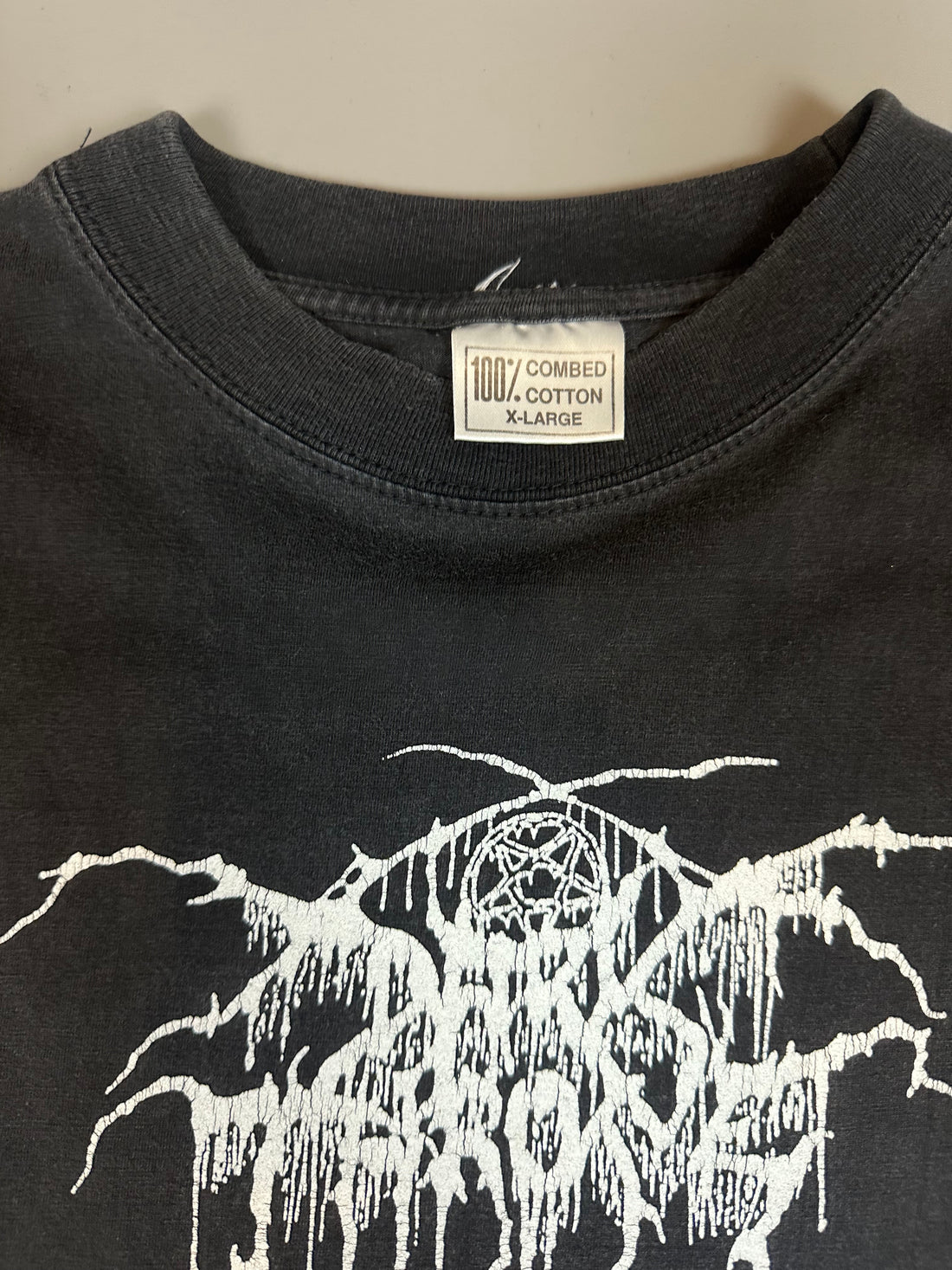 Vintage 1997 Darkthrone Under A Funeral Moon Longsleeve