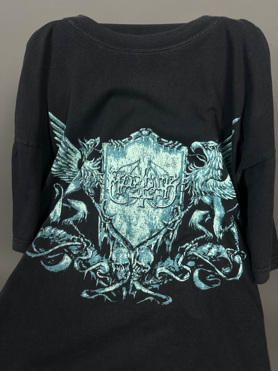 Vintage 1998 Marduk Black Metal Assault T-Shirt