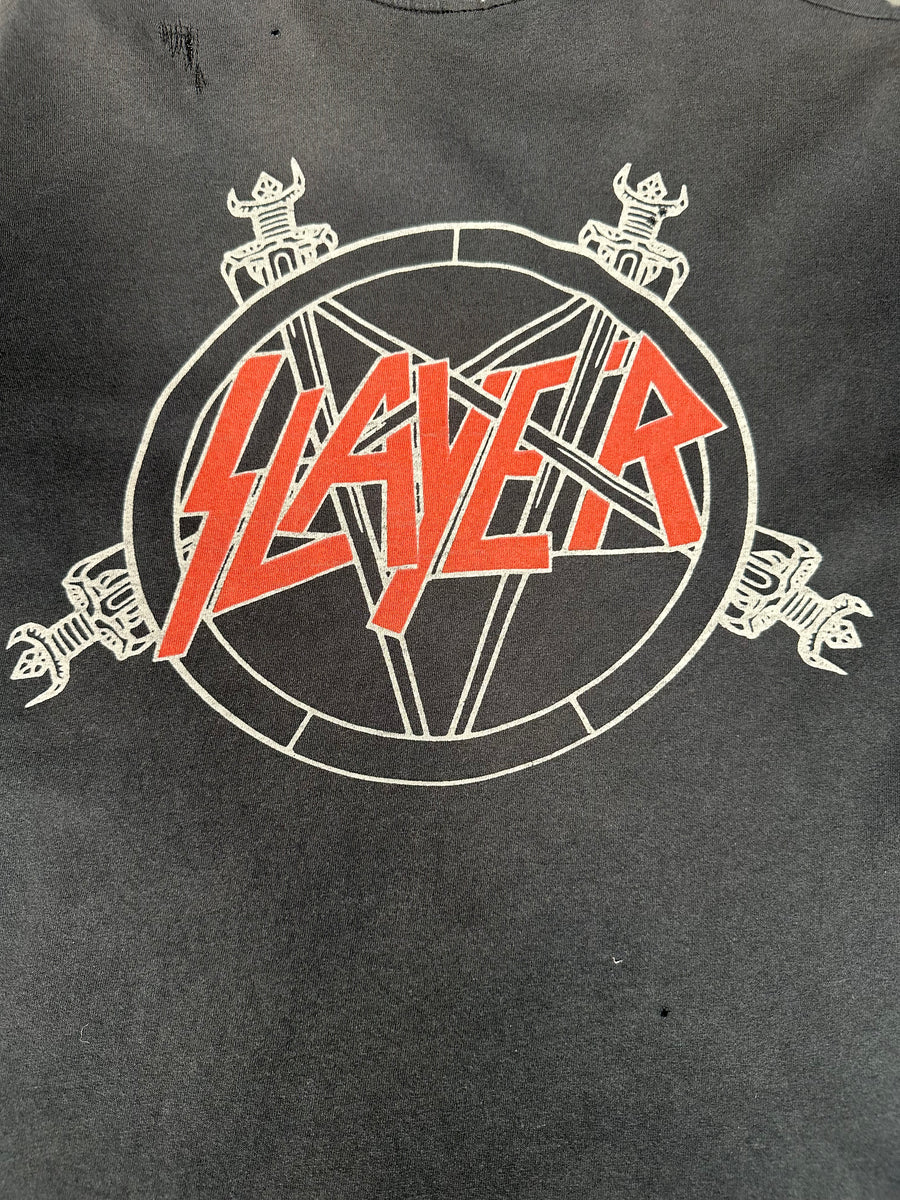 Vintage 1990 Slayer Wehrmacht T-Shirt