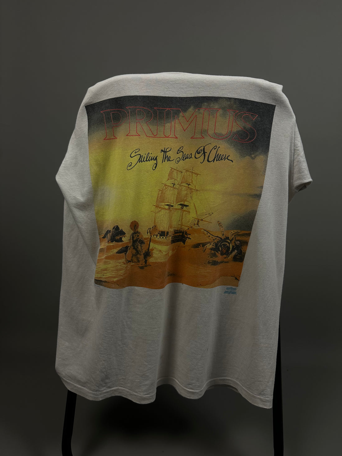 Primus 1991 Sailing The Seas Of Cheese Vintage T-Shirt