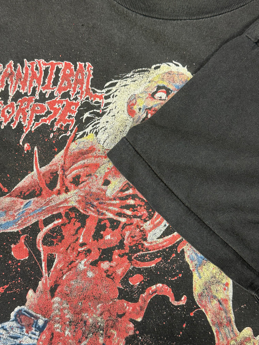 Vintage 1992 Cannibal Corpse Euro Tour T-Shirt