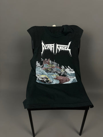 Vintage 1987 Death Angel Ultra-Violence Tour Sleeveless T-Shirt