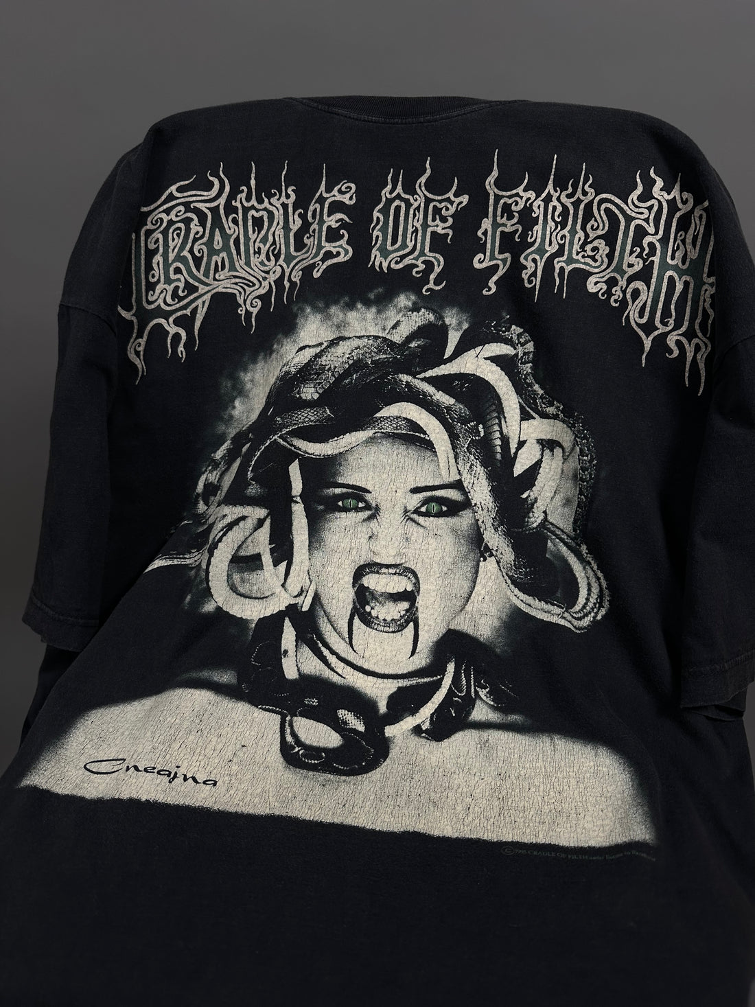 Vintage 1995 Cradle of Filth Sedusa T-Shirt