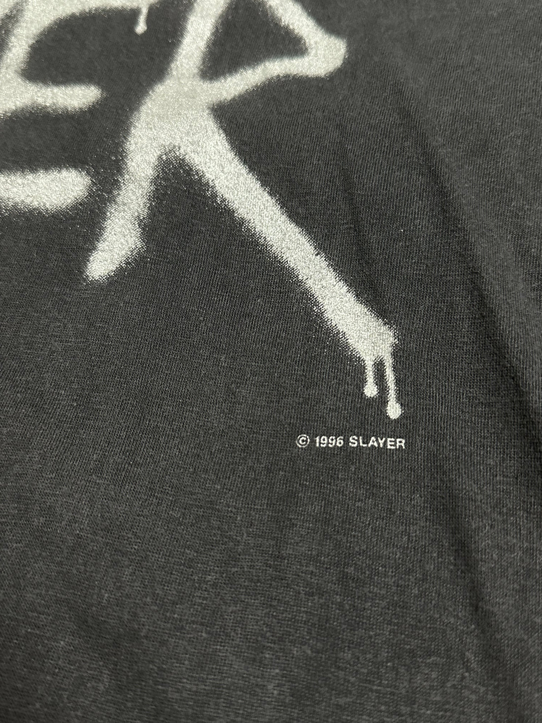 Vintage 1996 Slayer Tour T-Shirt
