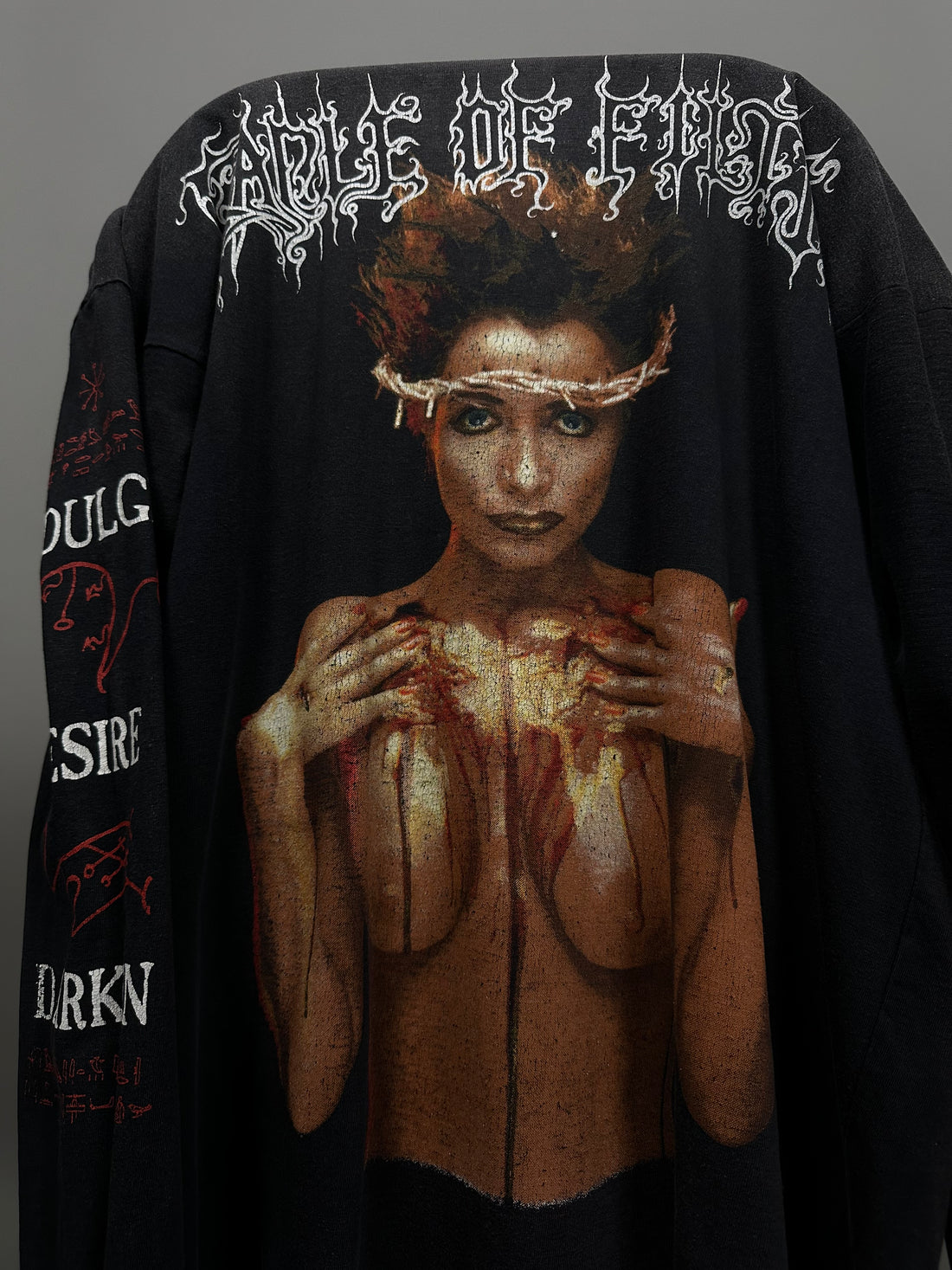 Vintage 1996 Cradle of Filth Praise The Whore Longsleeve
