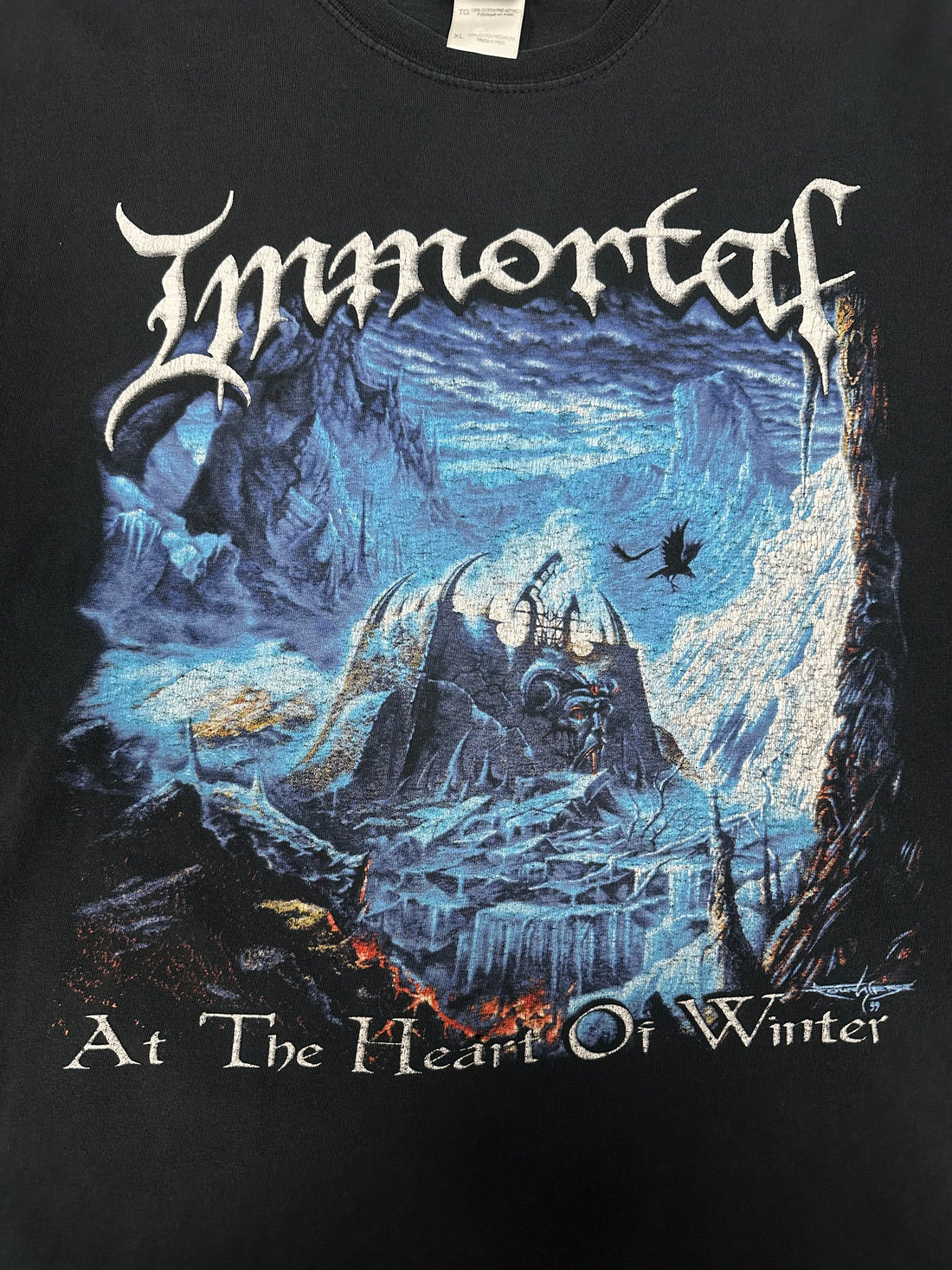 Vintage 2000s Immortal Heart Of Winter T-Shirt