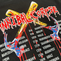 Vintage 1993 Cannibal Corpse Hammer Smashed Face T-Shirt