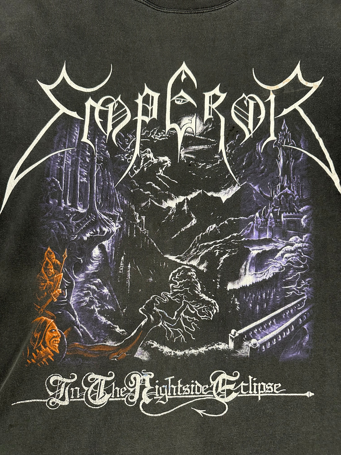Vintage 1994 Emperor Nightside Eclipse Longsleeve