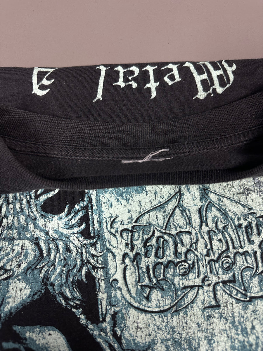 Vintage 1998 Marduk Black Metal Assault T-Shirt