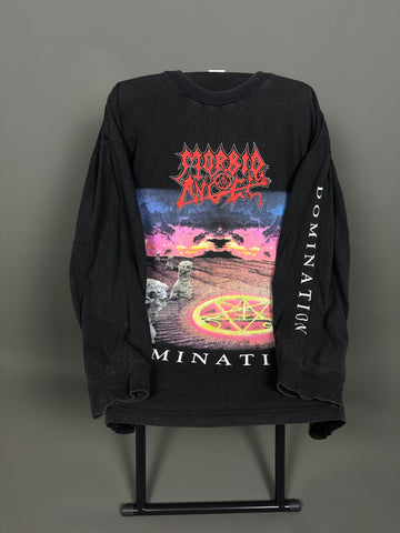 Vintage 1995 Morbid Angel Domination Longsleeve