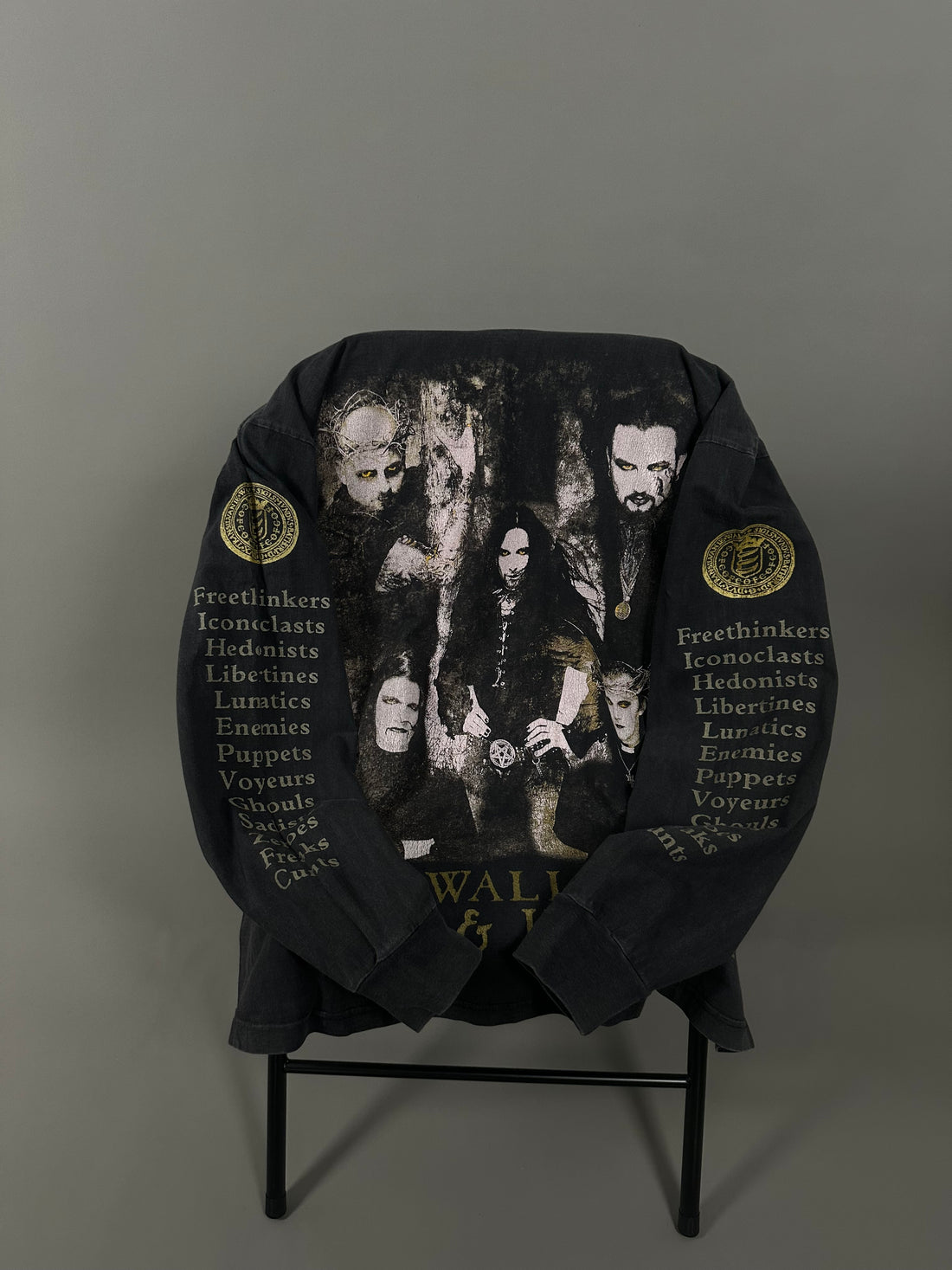Vintage 1998 Cradle of Filth Wall-Eyed Vain & Insane Longsleeve