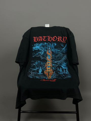 Bathory 1990s Blood On Ice Vintage T-Shirt