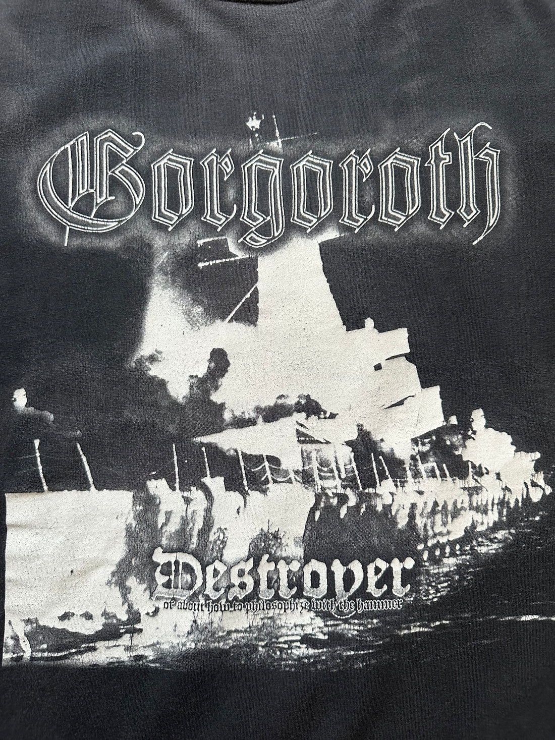 Vintage 1998 Gorgoroth Destroyer Longsleeve