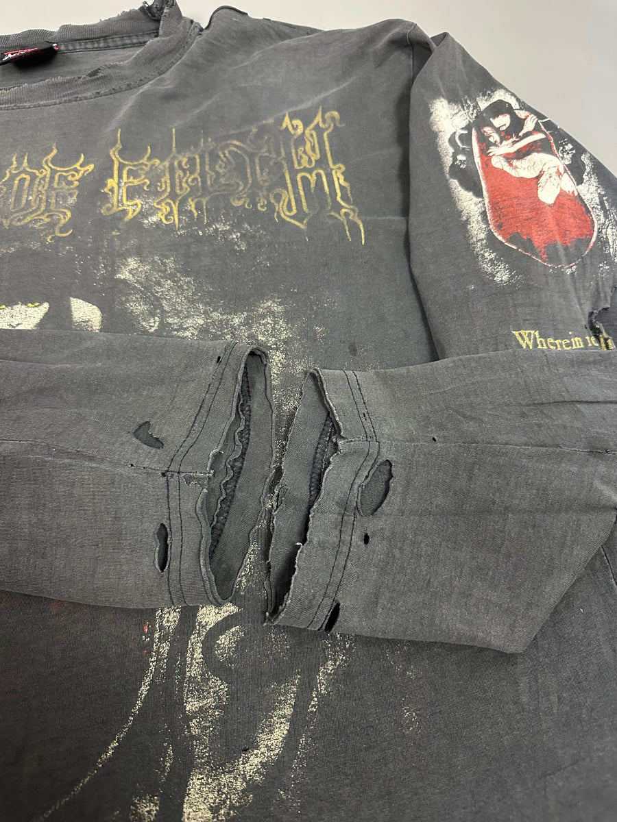 Vintage 1998 Cradle of Filth Cruelty Longsleeve