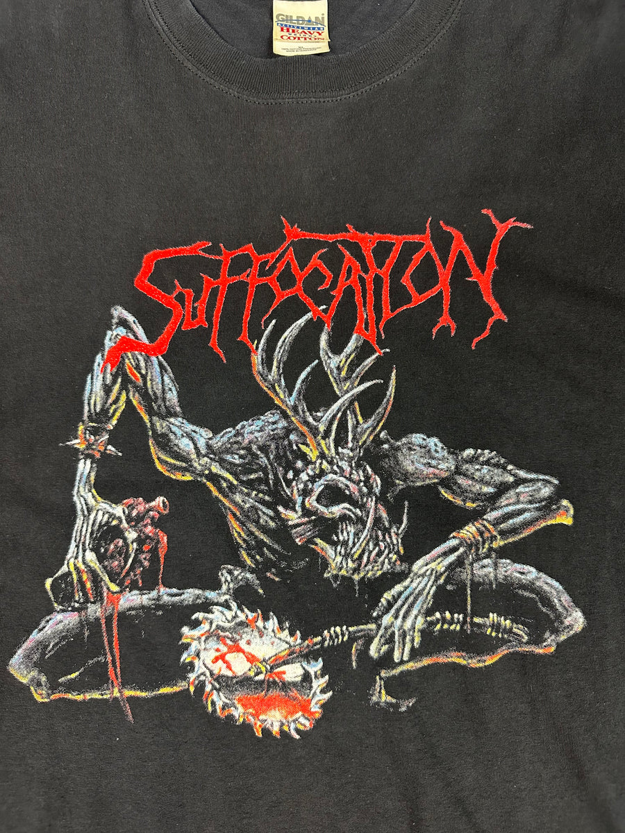 Suffocation 90s Human Waste Vintage T-Shirt