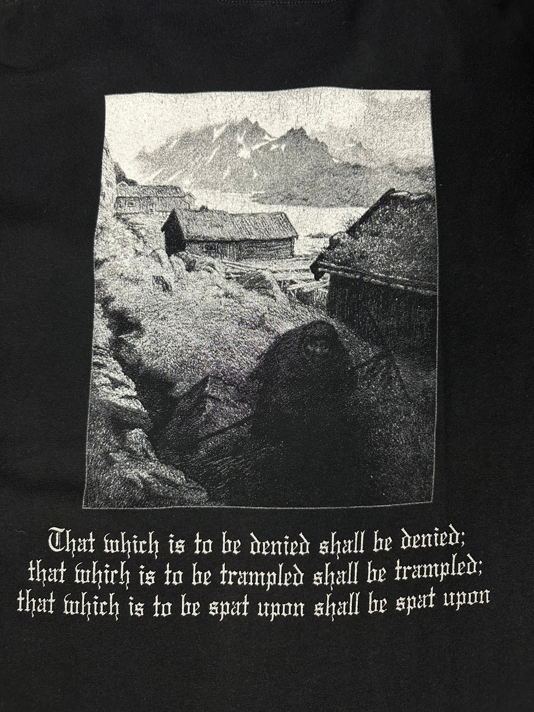 Burzum 2000s Hvis Lyset Tar Oss Vintage T-Shirt