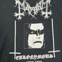 Vintage 2000s Mayhem Euronymous Tribute Longsleeve