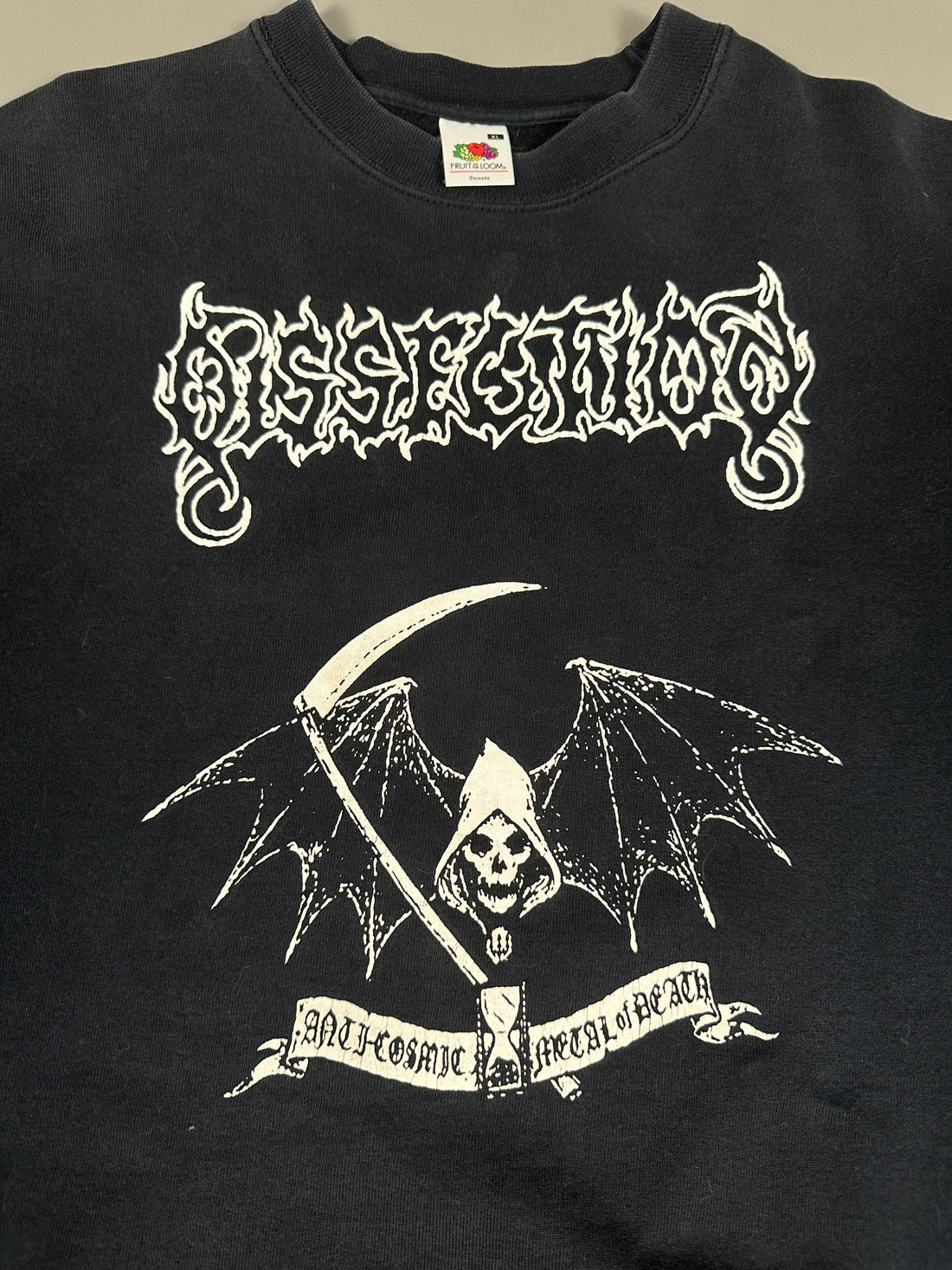 Dissection 2000s Metal Of Death Sweater