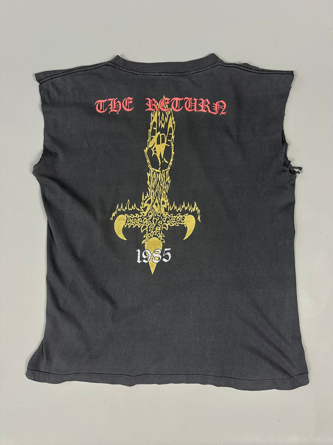 Vintage 1990 Bathory The Return Sleeveless T-Shirt
