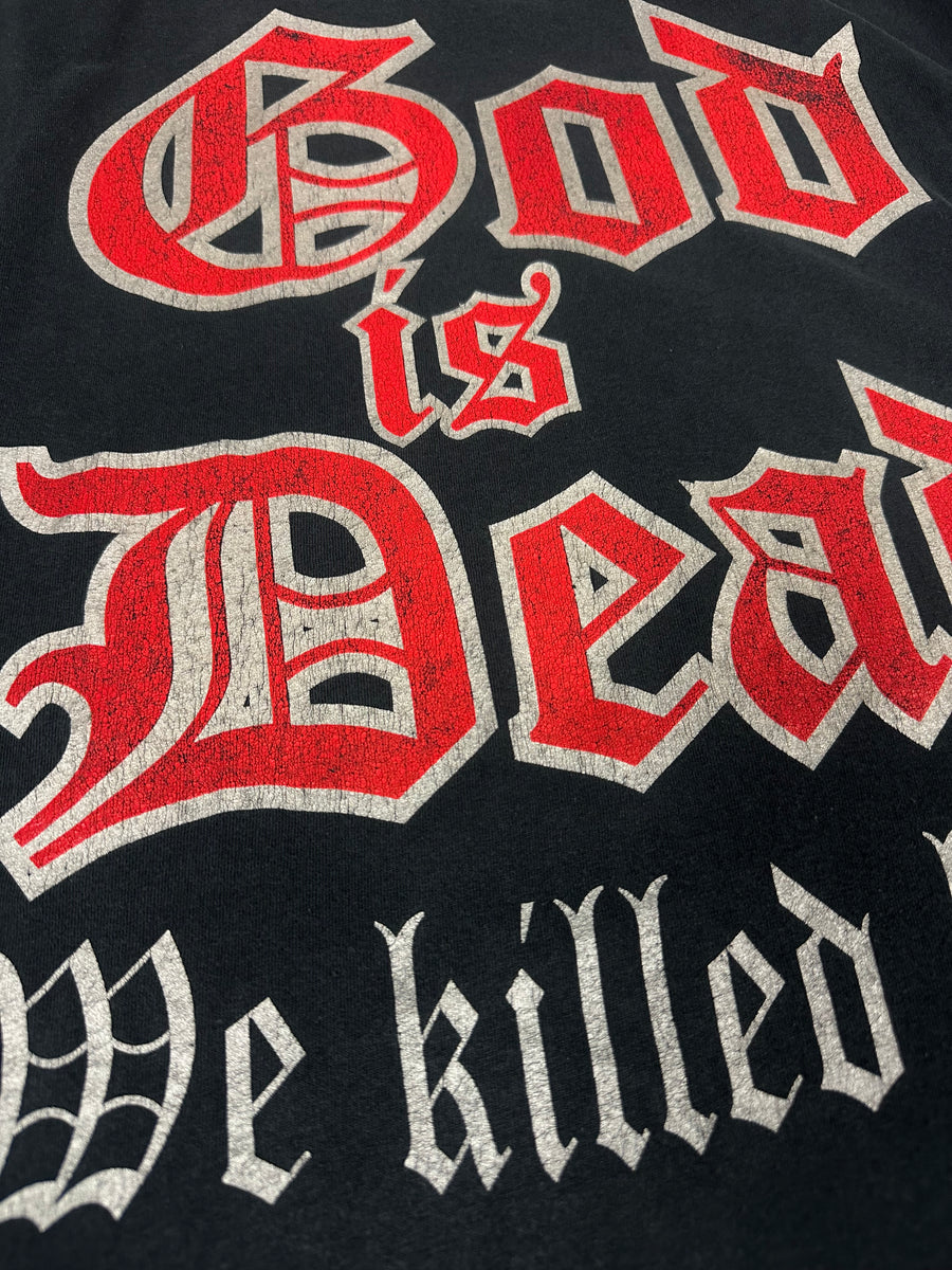 Vintage 1997 Moonspell God Is Dead T-Shirt