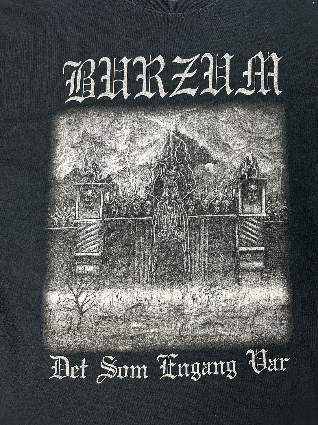 Burzum 1998 Det Som Engar Var Vintage T-Shirt