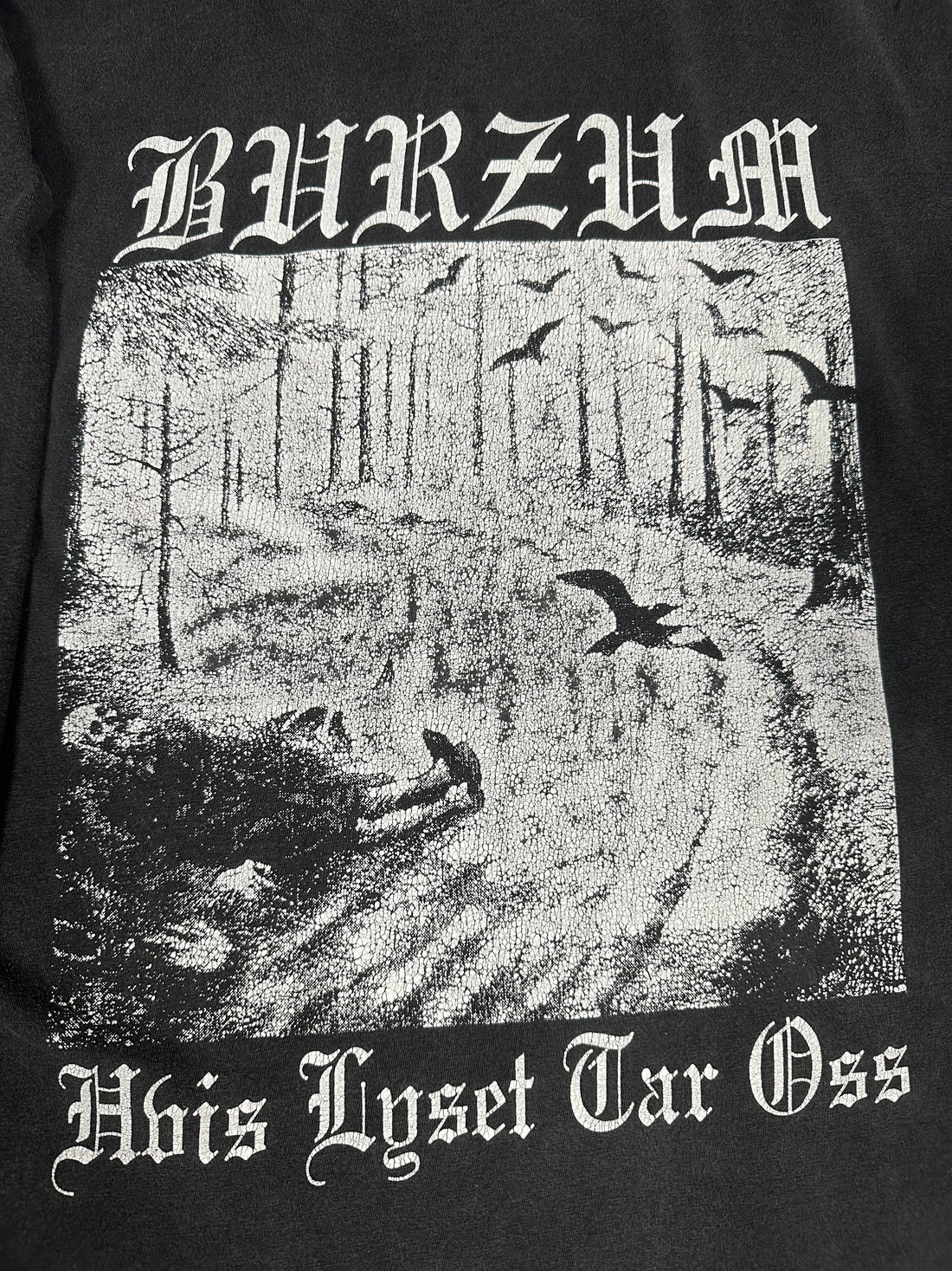 Vintage 1994 Burzum Hvis Lyset Tar Oss Longsleeve