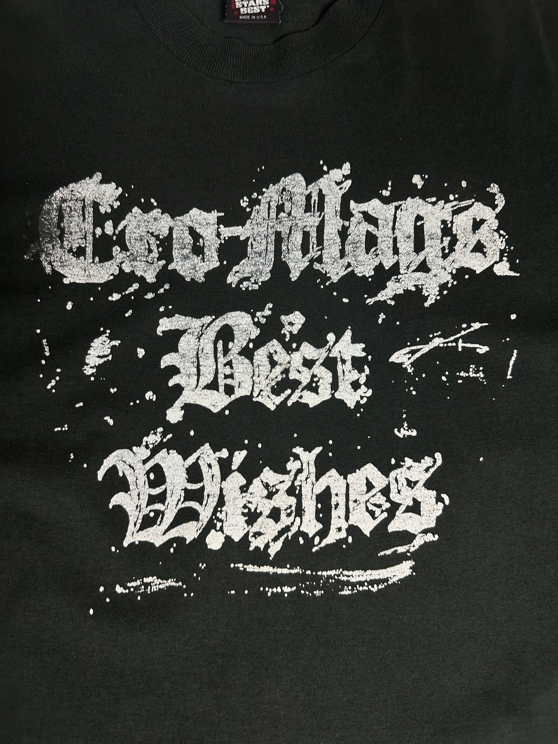 Cro-Mags 1988 Best Wishes Vintage Hardcore T-Shirt