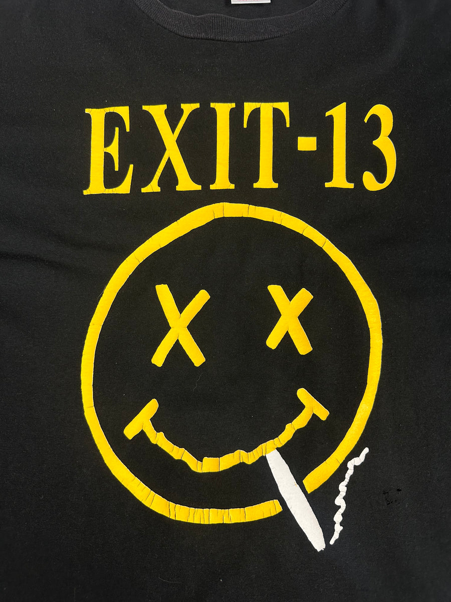 Exit-13 1990s Nirvana Vintage T-Shirt