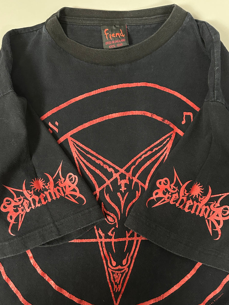 Vintage 1997 Gehena Live For Satan T-Shirt