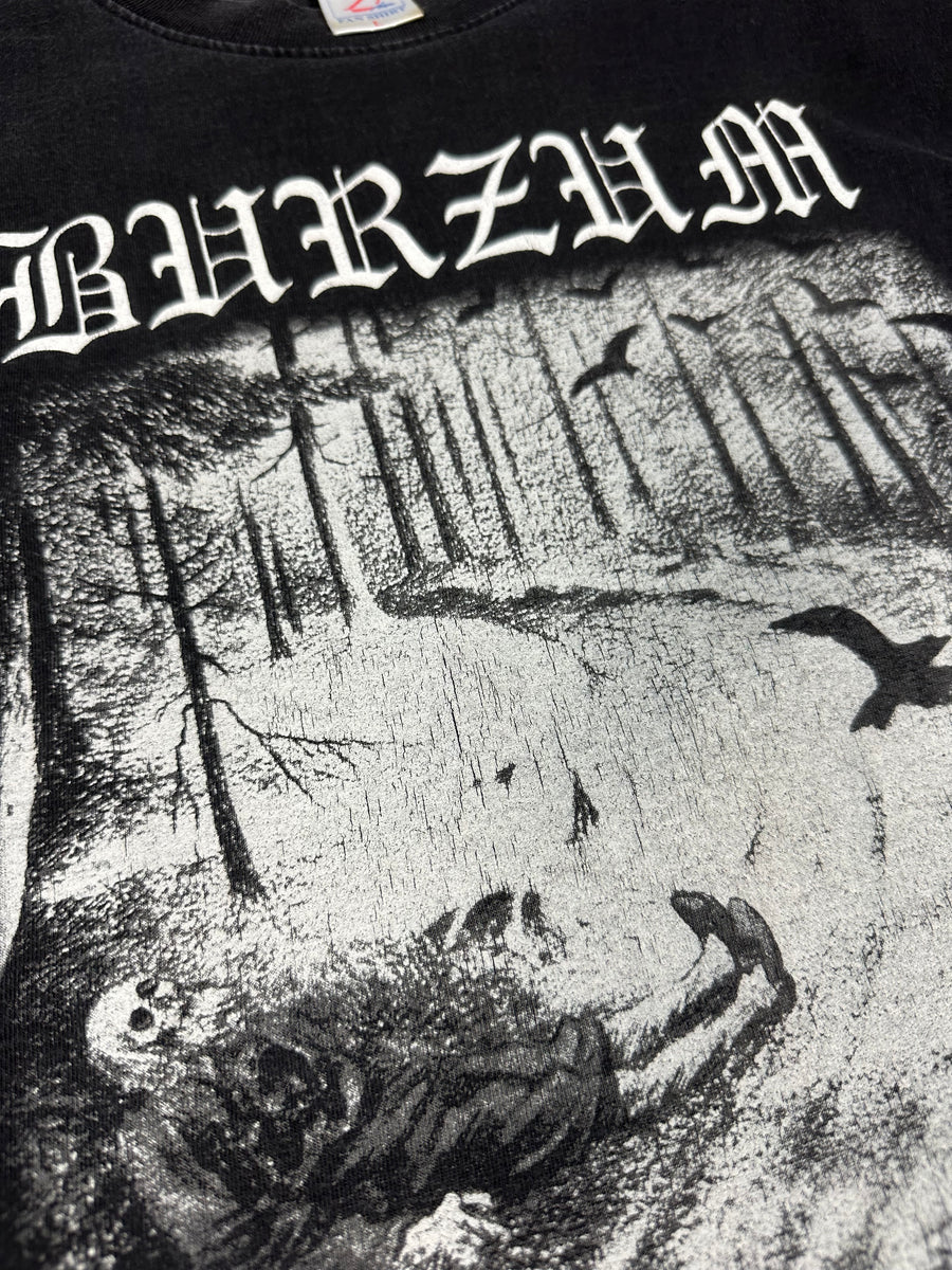 Vintage 1990s Burzum Hvis Lyset Tar Oss T-Shirt