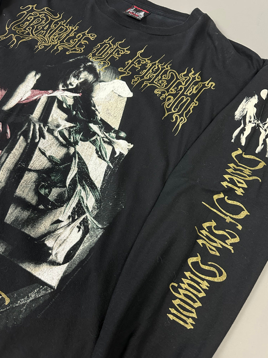 Vintage 1996 Cradle Of Filth Vempire Longsleeve