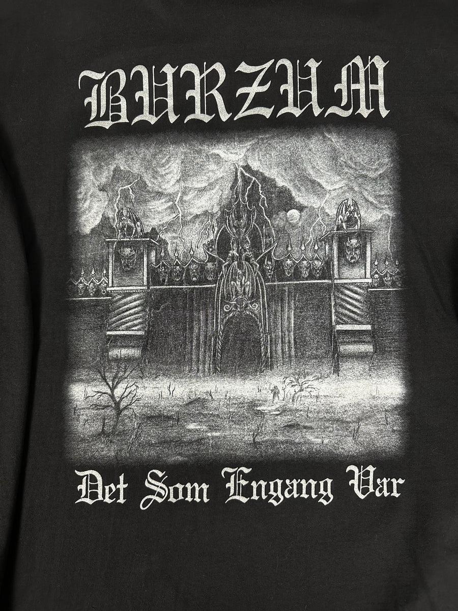 Vintage 1998 Burzum Det Some Engar Var Longsleeve