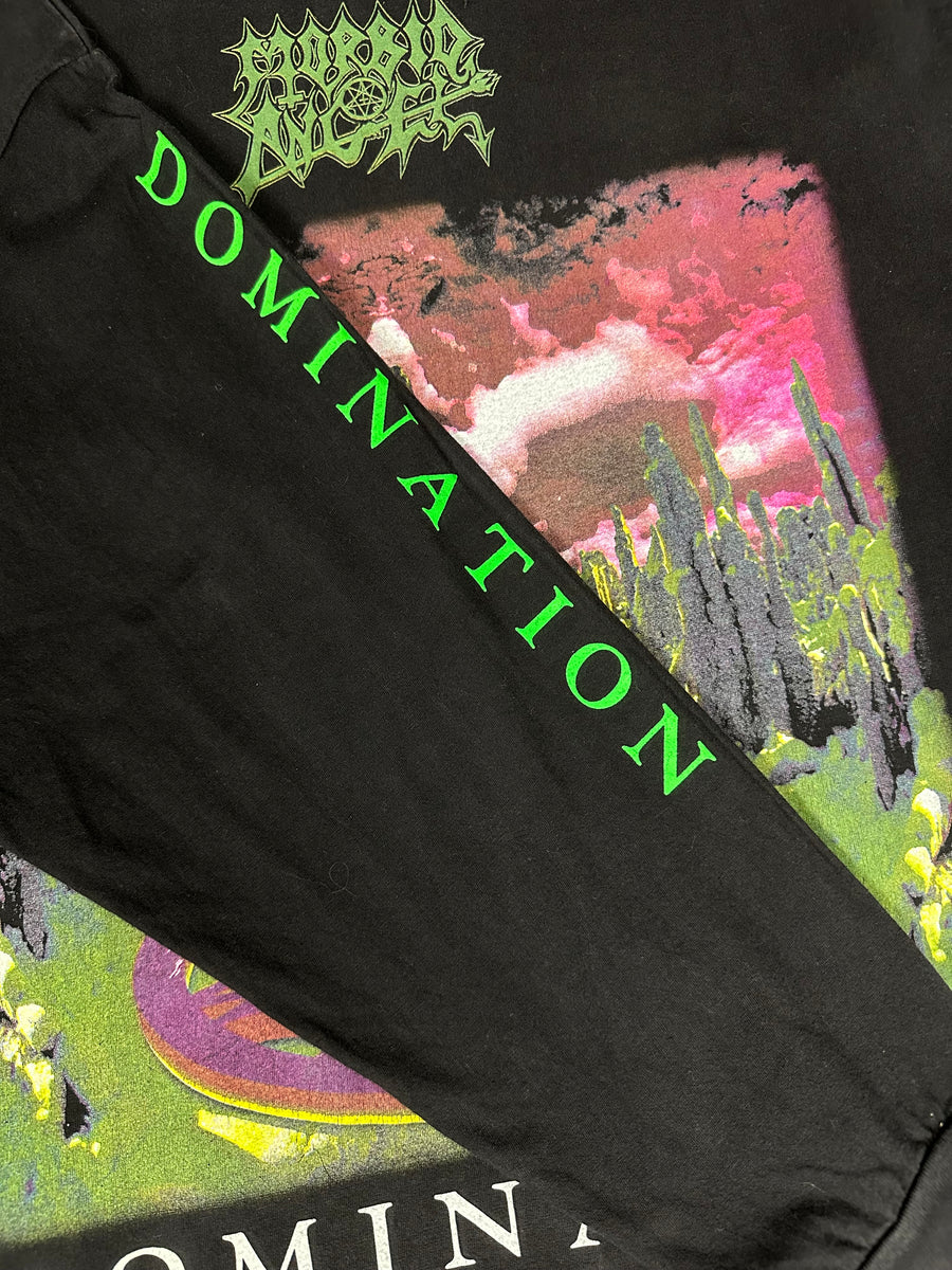 Vintage 1995 Morbid Angel Domination Longsleeve