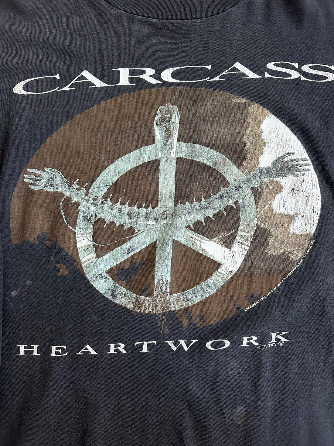 Vintage 1993 Carcass Heartwork Longsleeve